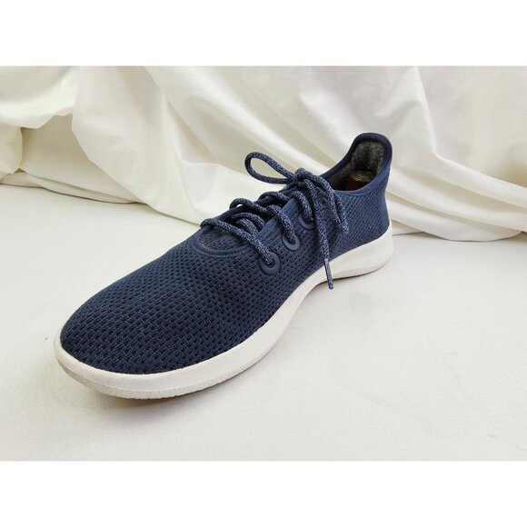 Allbirds Size 11 Mens TR (Tree Runners) Blue Low Lace Comfort Fashion Sneakers - Picture 3 of 12